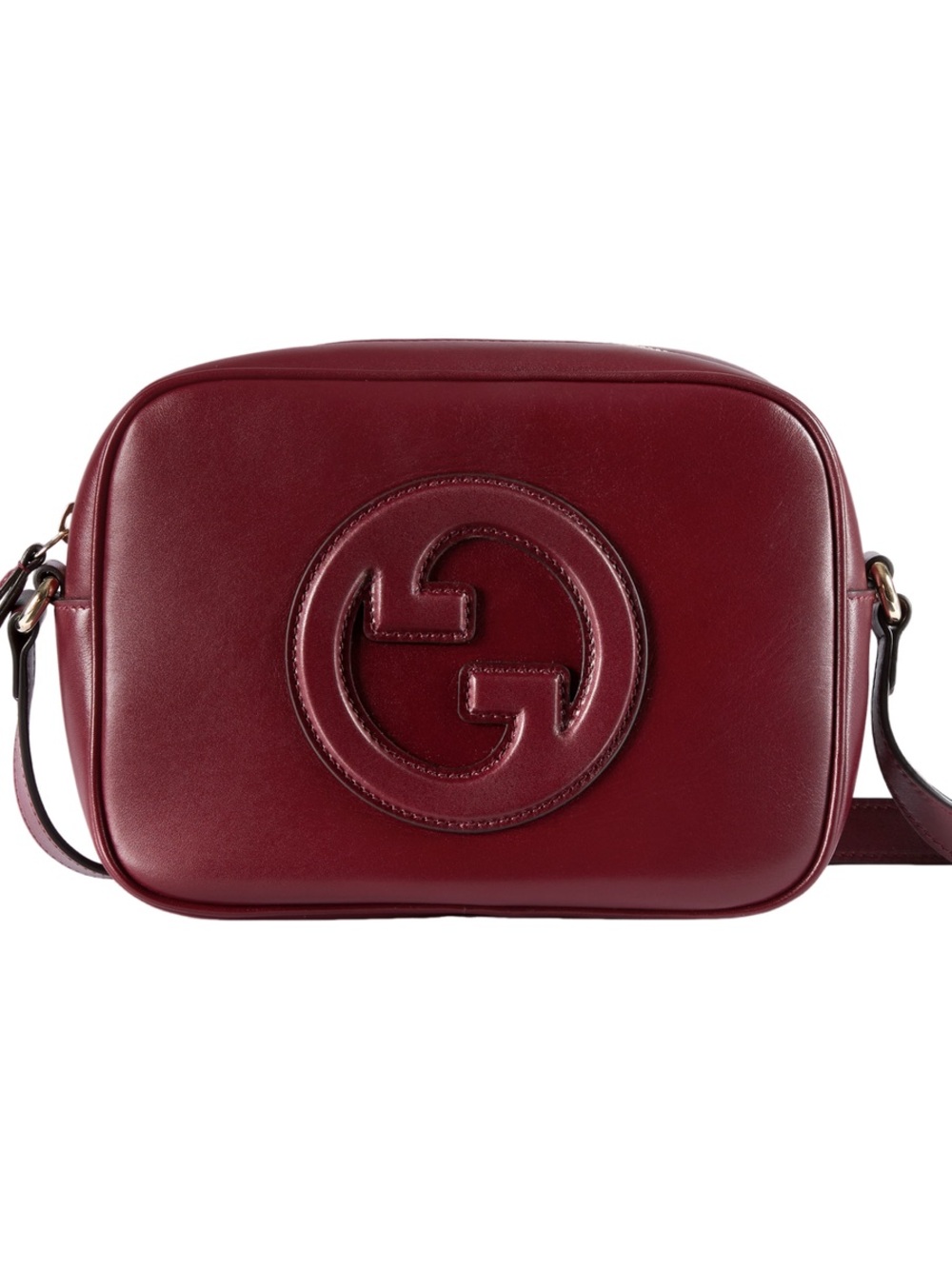 Gucci Red Leather Blondie Small Crossbody